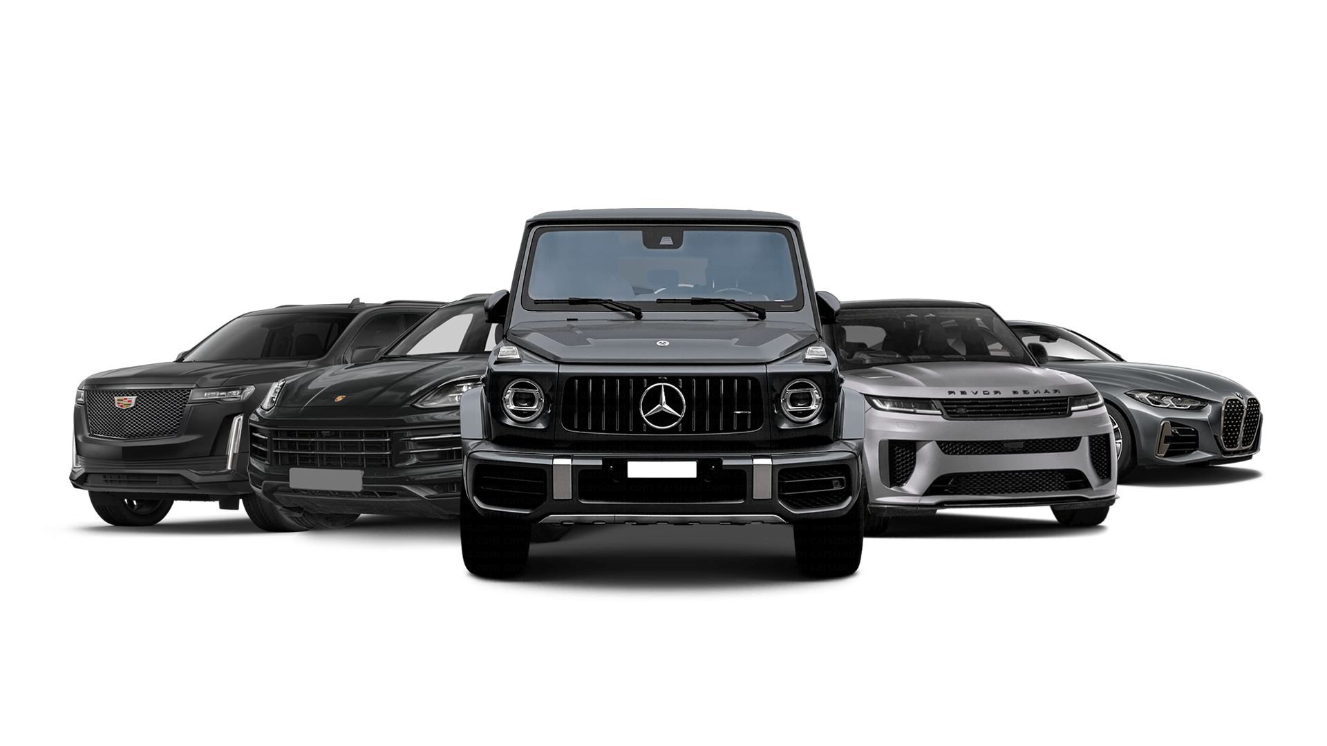 Fleet of premium SUVs available for rent in Dubai - Spacious and luxurious options with Super Value Rental